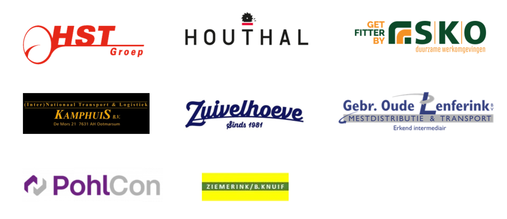Logo's aangesloten bedrijven OT & L Oldenzaal