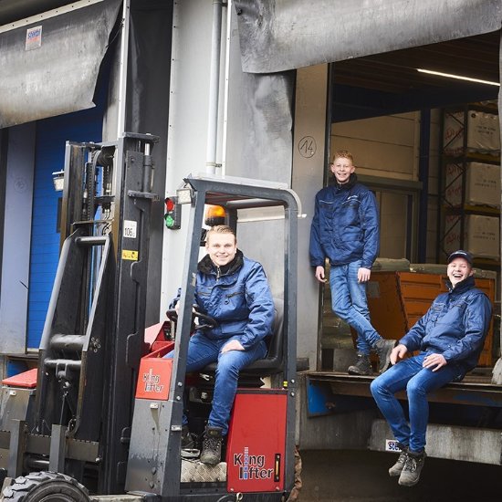 Jong talent event transport en logistiek