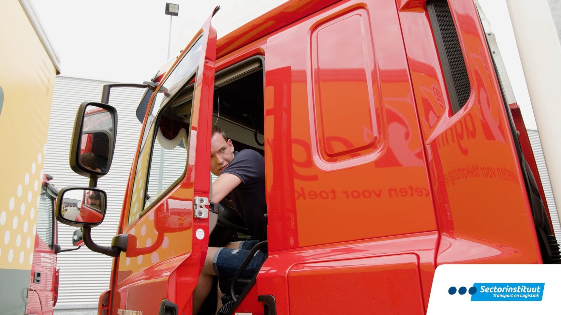 BBL leerling vrachtwagenchauffeur Thimo