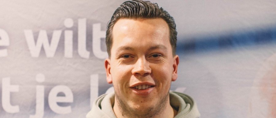 Bram op de instapdag van STL - kom werken in transport en logistiek!