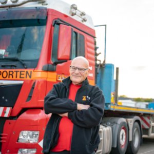 Internationaal vrachtwagenchauffeur Wim Brouwer