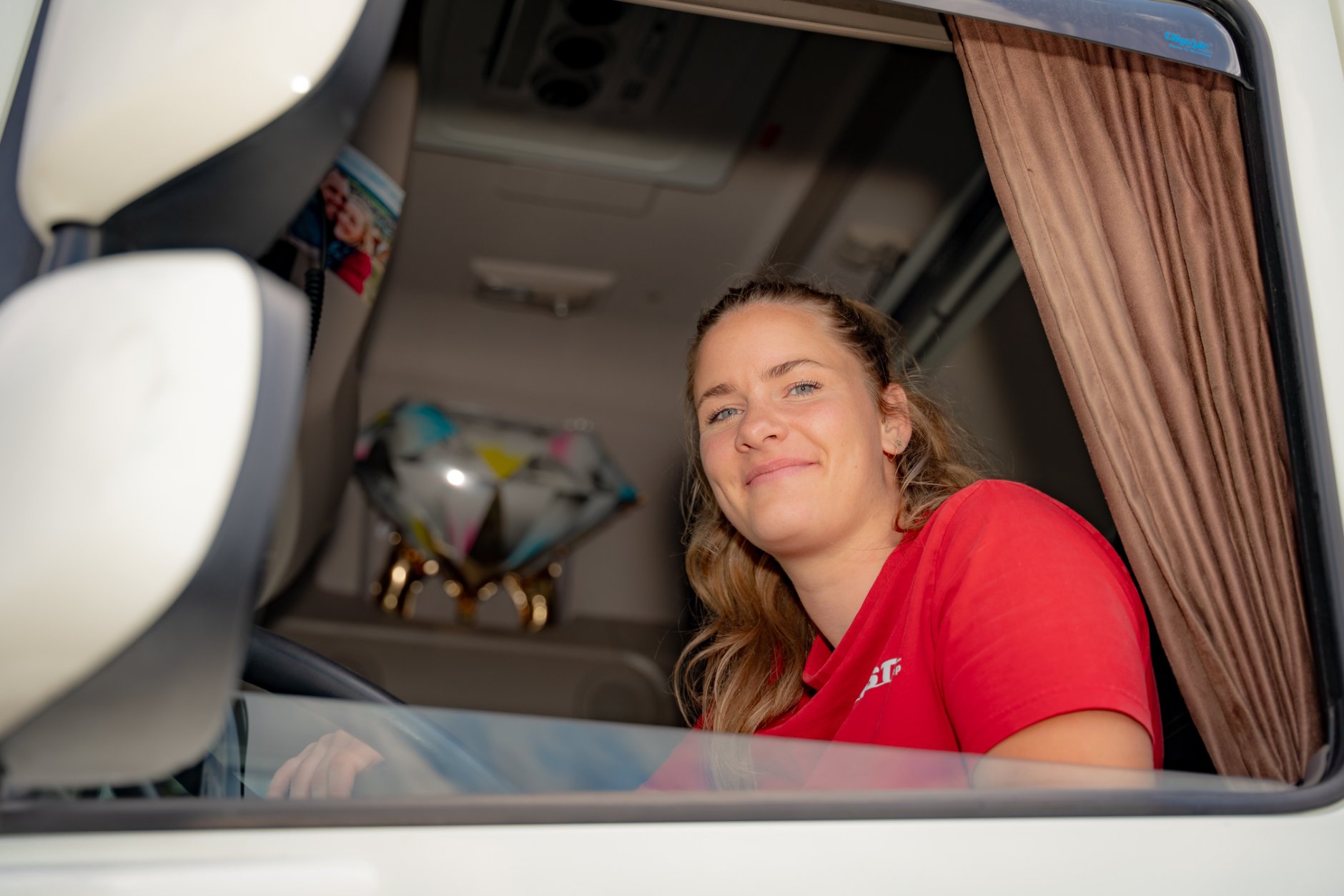 Internationaal chauffeur Nisse Wissink