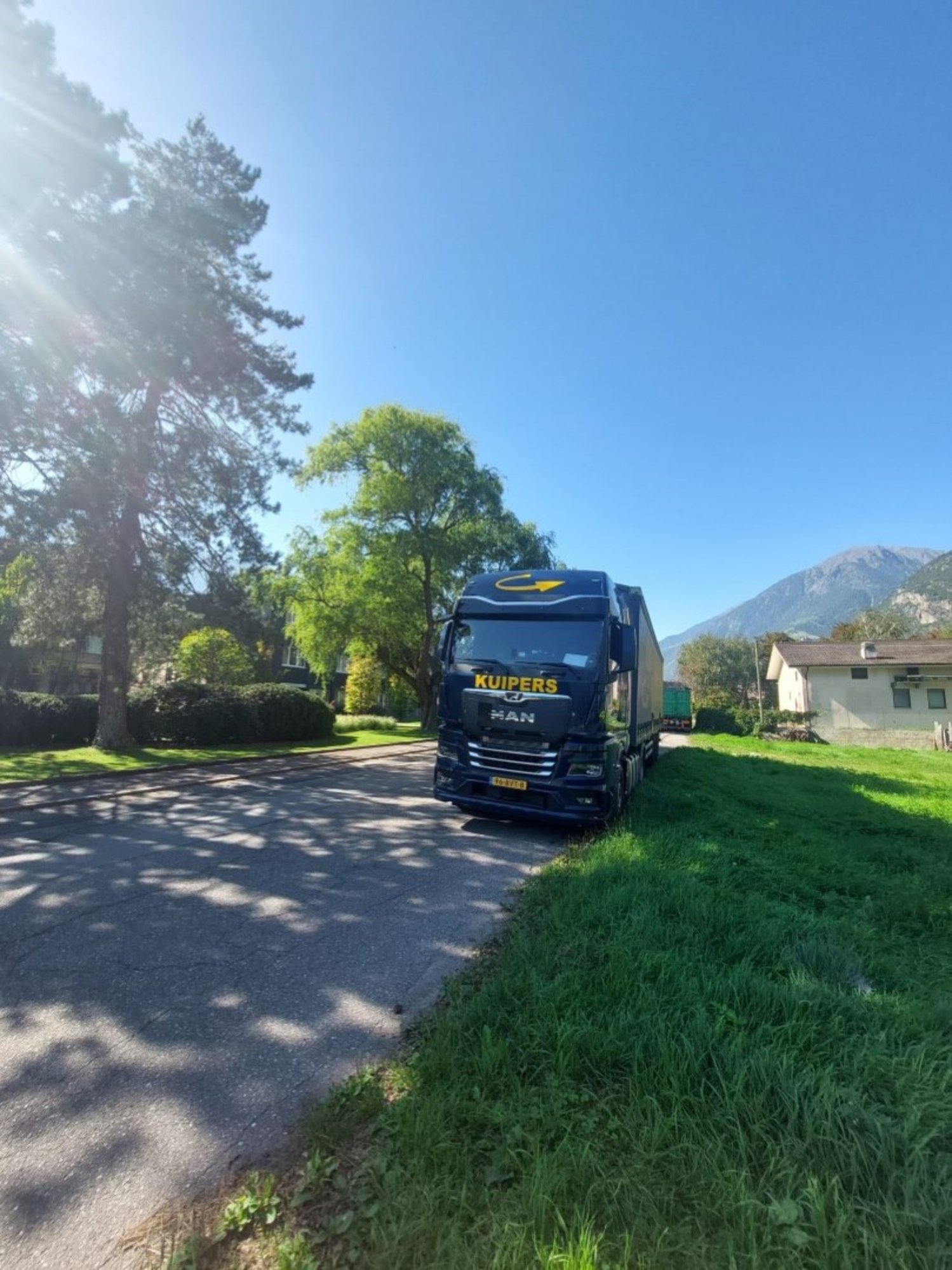 Internationaal chauffeur Arend van der Hoeven