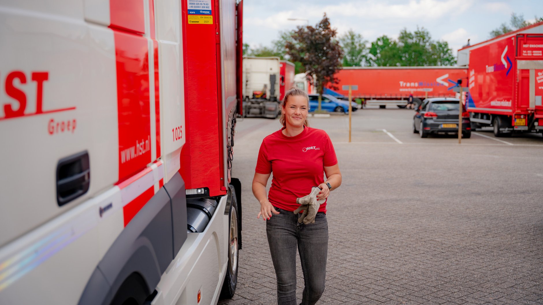 Internationaal chauffeur Nisse Wissink