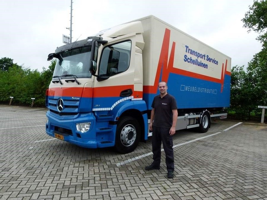 500e nieuwe chauffeur