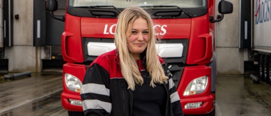 Werken in transport en Logistiek BBL-er Arjanne Brul