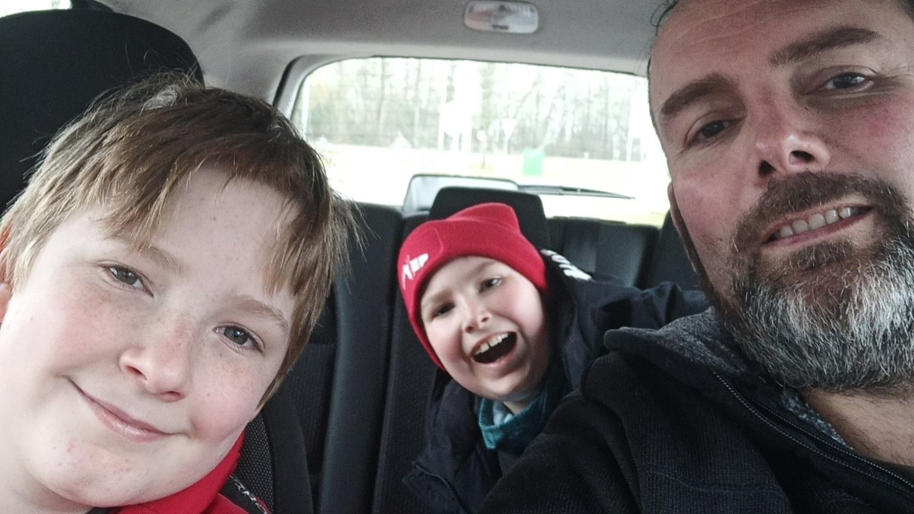 Vrachtwagenchauffeur Wilfred en zijn kinderen