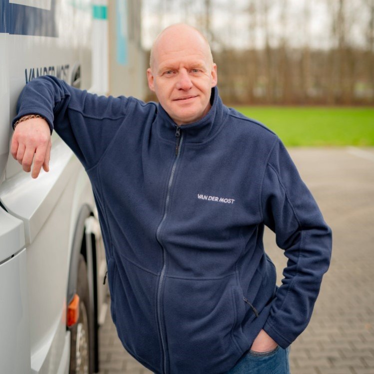 Containerchauffeur Nico Smit