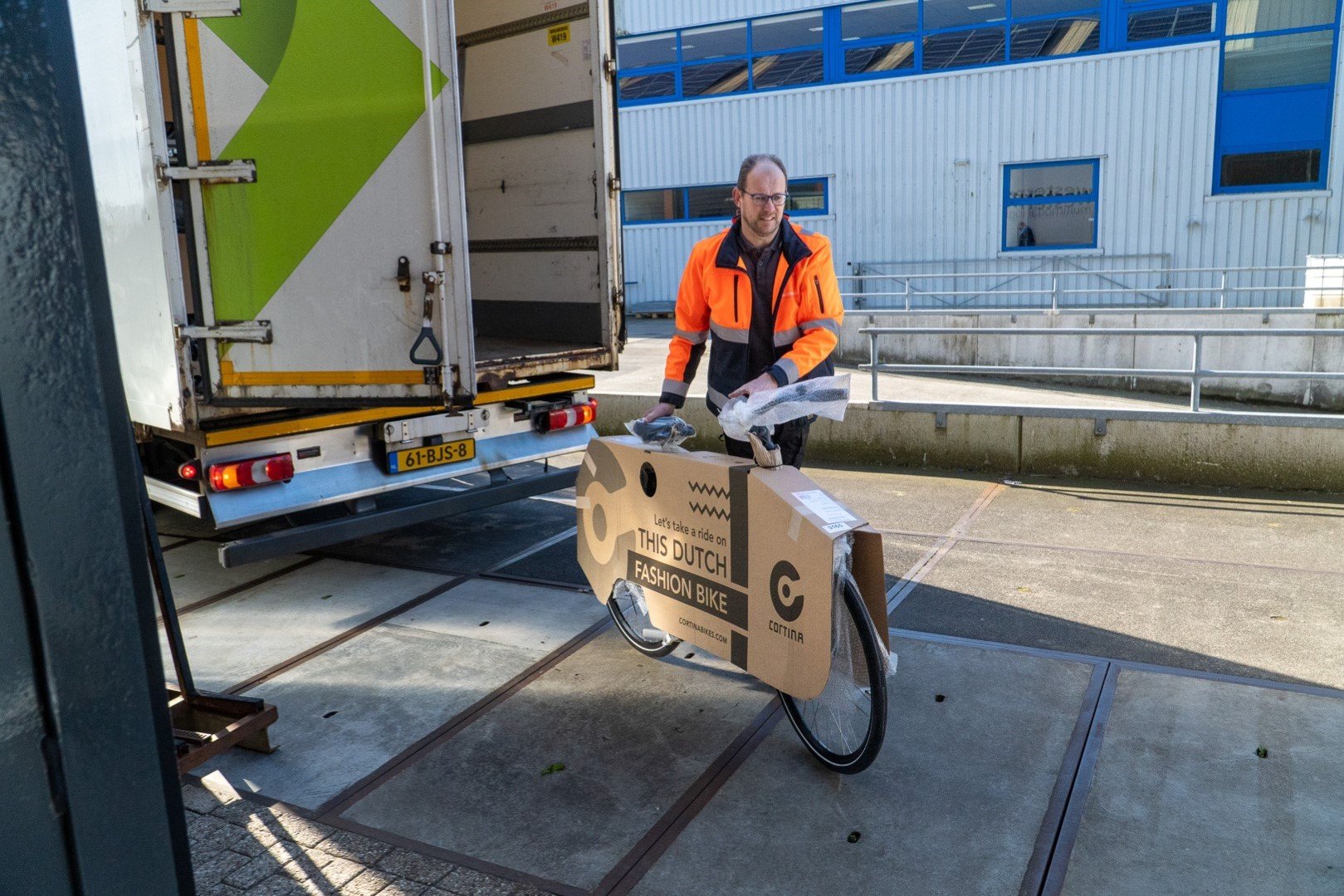 De fietsen van Westerman Logistics