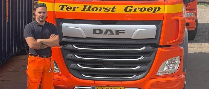 Vrachtwagenchauffeur Daniel van Es