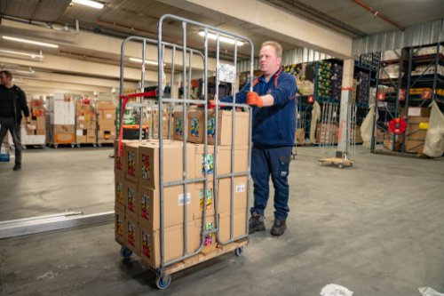Veilig werken met rolcontainers