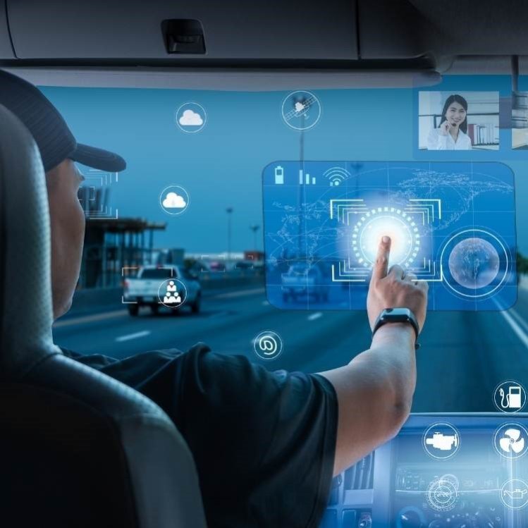 Chauffeur van de toekomst in transport en logistiek