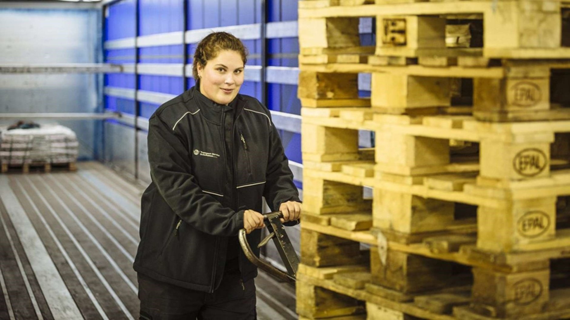 Toolbox STL voor veiligheid in transport en logistiek, handpallettruck