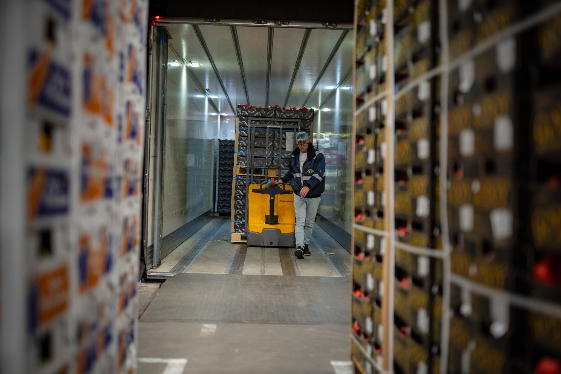 Laden en lossen van goederen