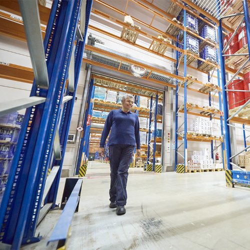 Veilig werken in een warehouse