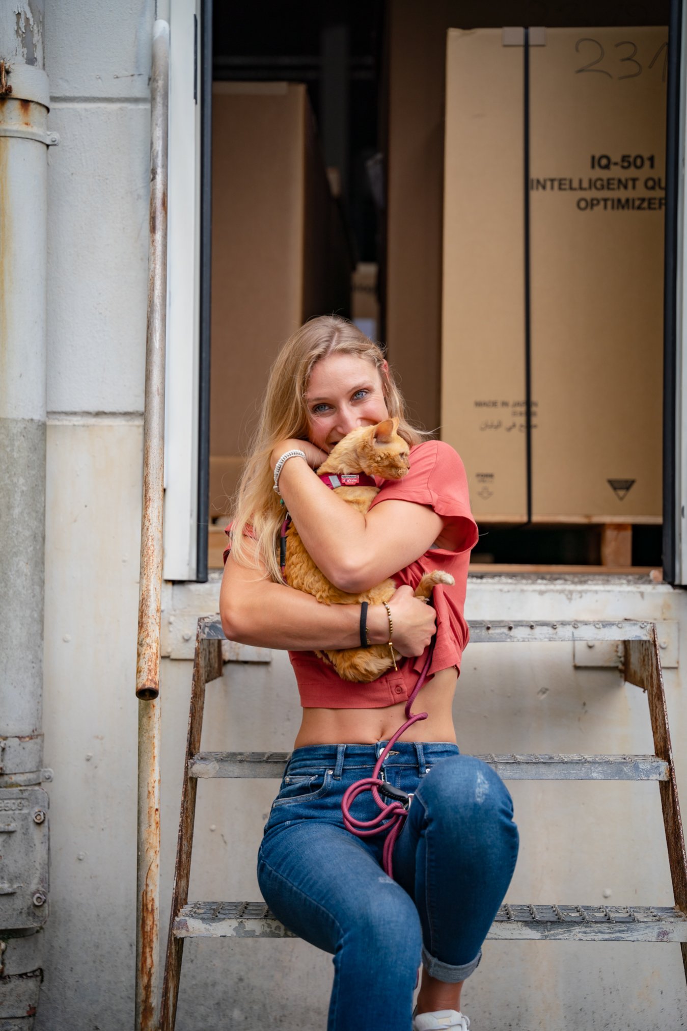 Internationaal vrachtwagenchauffeur Bo van Dijk in de transport en logistiek