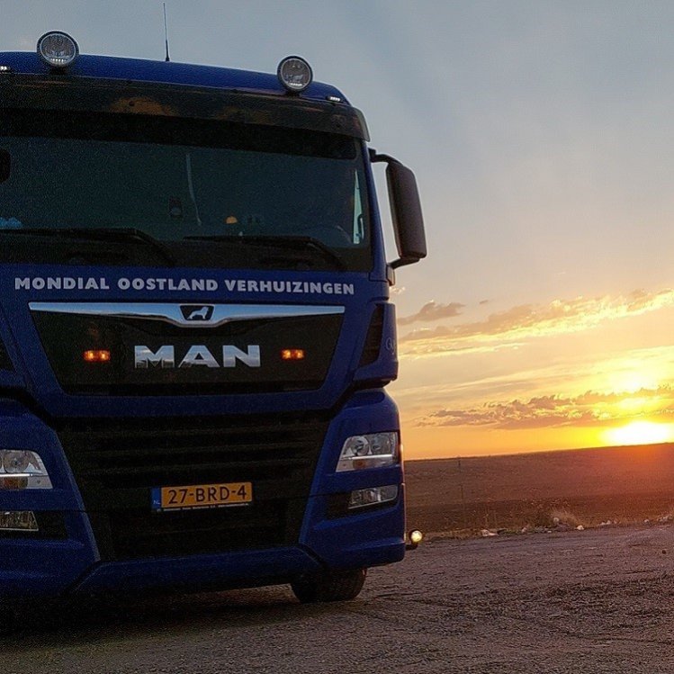 Vrachtwagen Robert Sjoerts