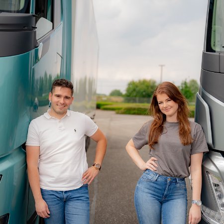 Werknemers in de transport en logistiek