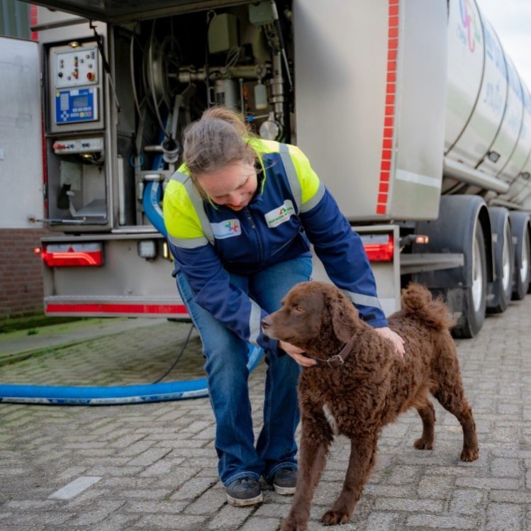 Bianca Schoenmaker werkt als chauffeur in transport en logistiek en gaat afvallen