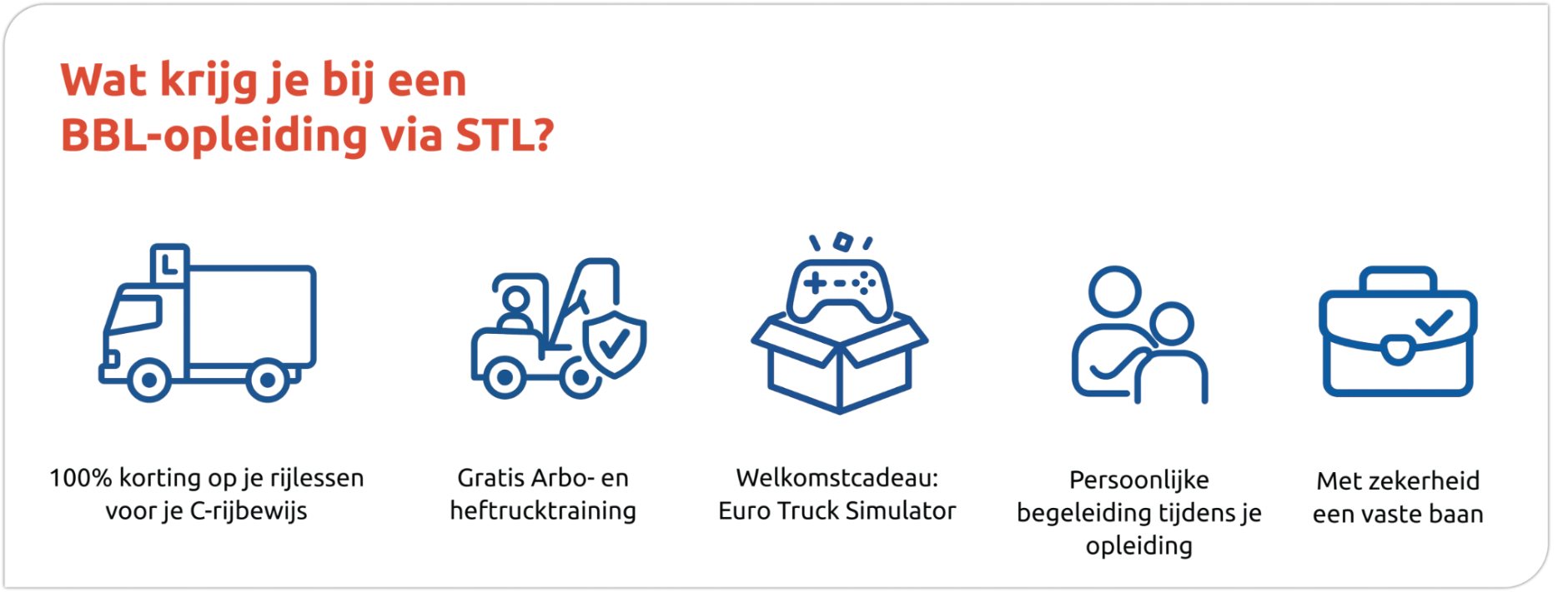 Voordelen Sector Transport en Logistiek BBL-opleiding 