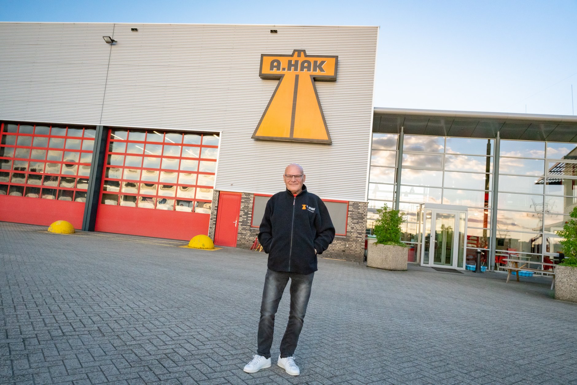 Internationaal vrachtwagenchauffeur Wim Brouwer