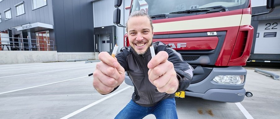 Stoppen met roken in transport en logistiek