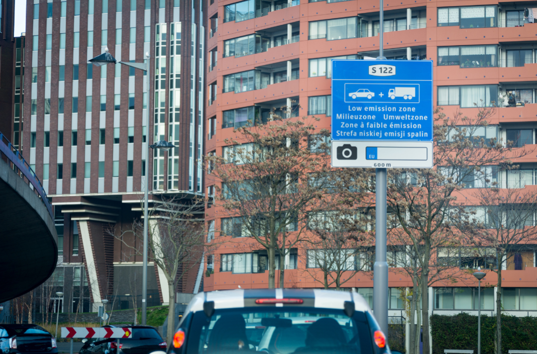 Zero emmissie zone in de stad