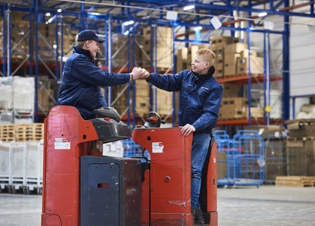 BBL-studenten in transport en logistiek