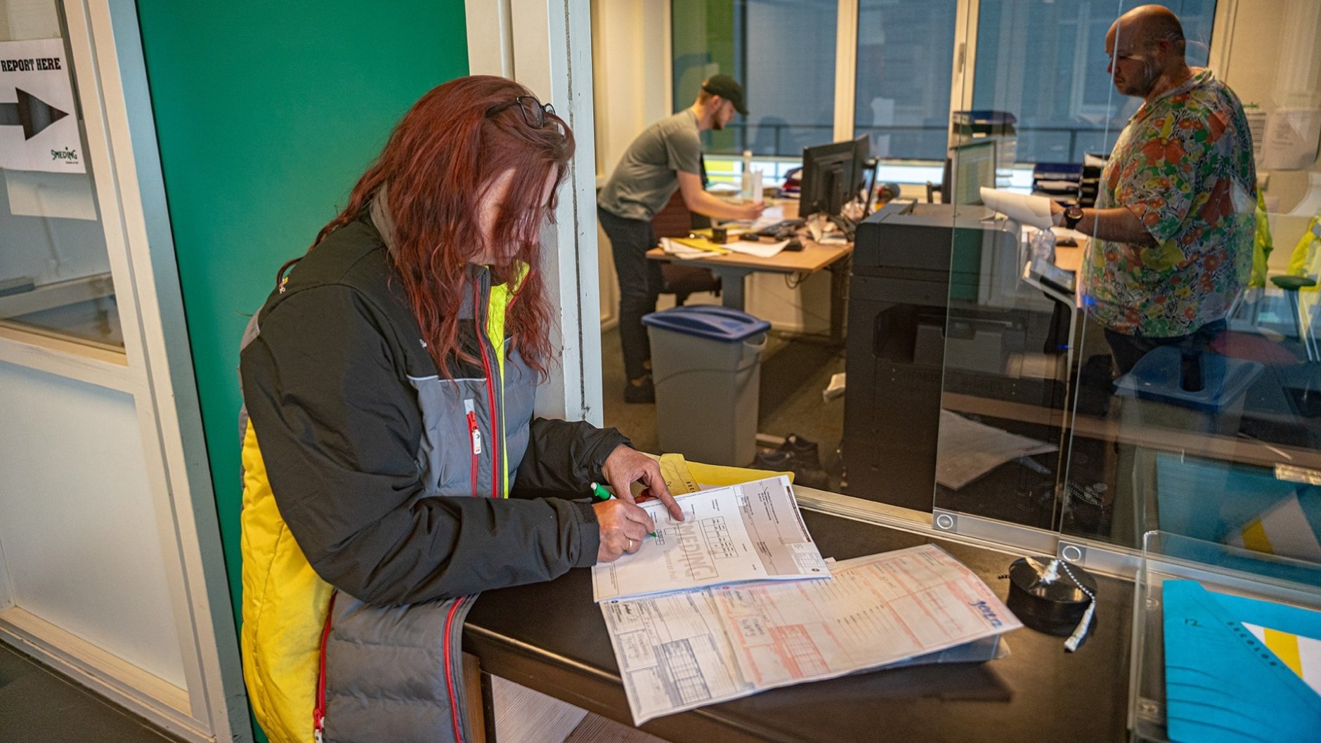 Vrachtwagenchauffeur Marlena