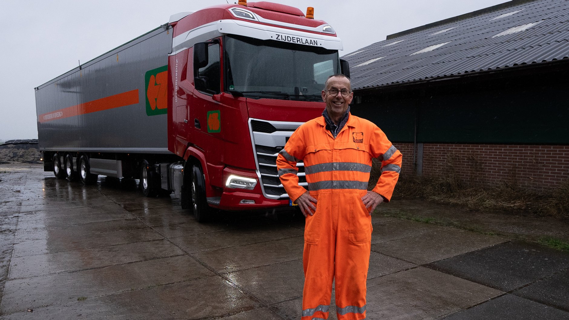 Chauffeur agrarisch transport Arjan van den Broek