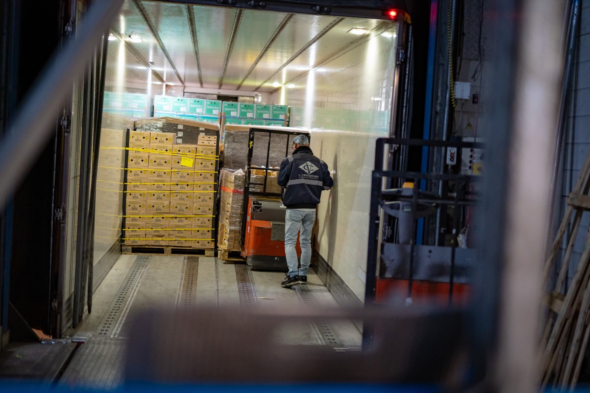 Laden en lossen van goederen