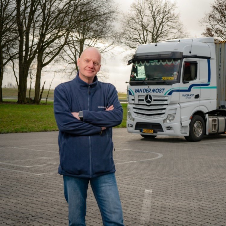 Containerchauffeur Nico Smit