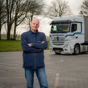 Containerchauffeur Nico Smit