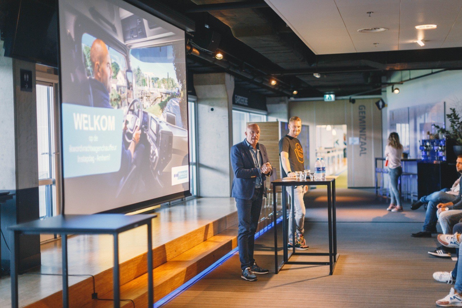 Martijn en Coronel Ikwordvrachtwagenchauffeur Instapdag 2022