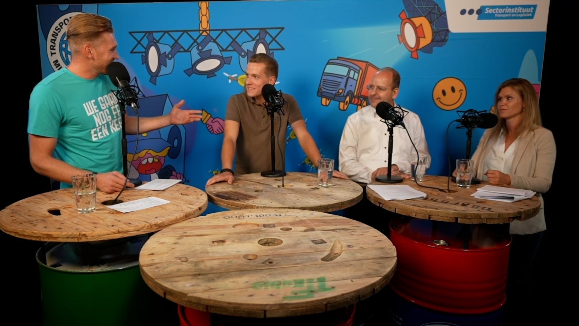 Mijn wereld podcast over praktijkopleiders in de transport en logistiek