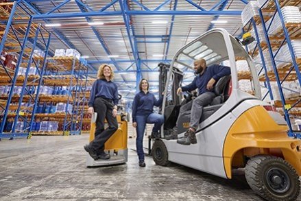 Werken in de transport