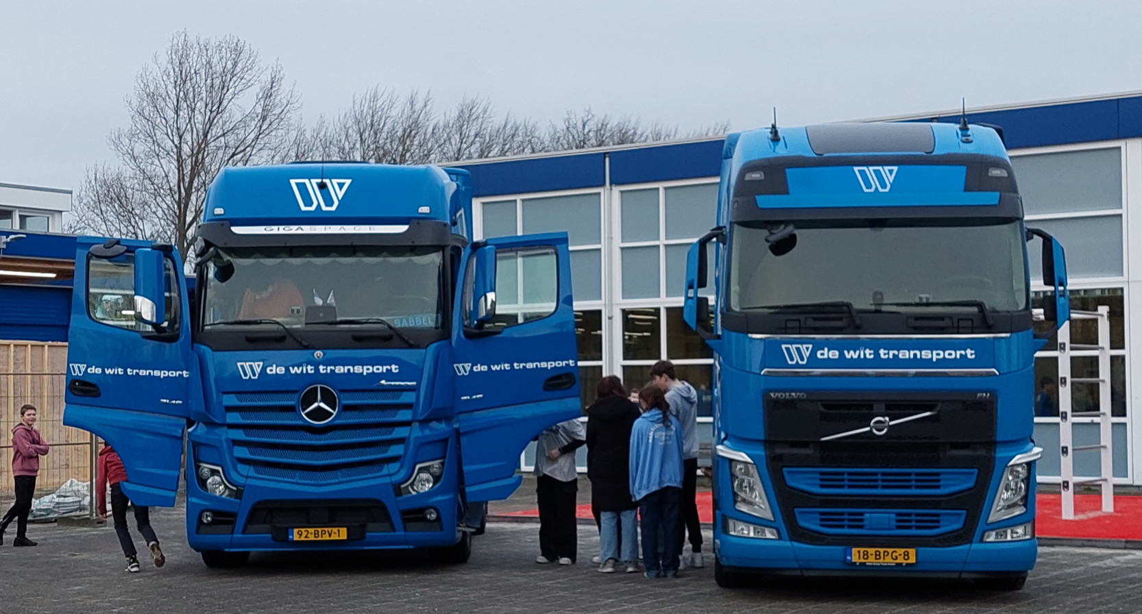 Trucks on tour bij de KTS in Voorhout
