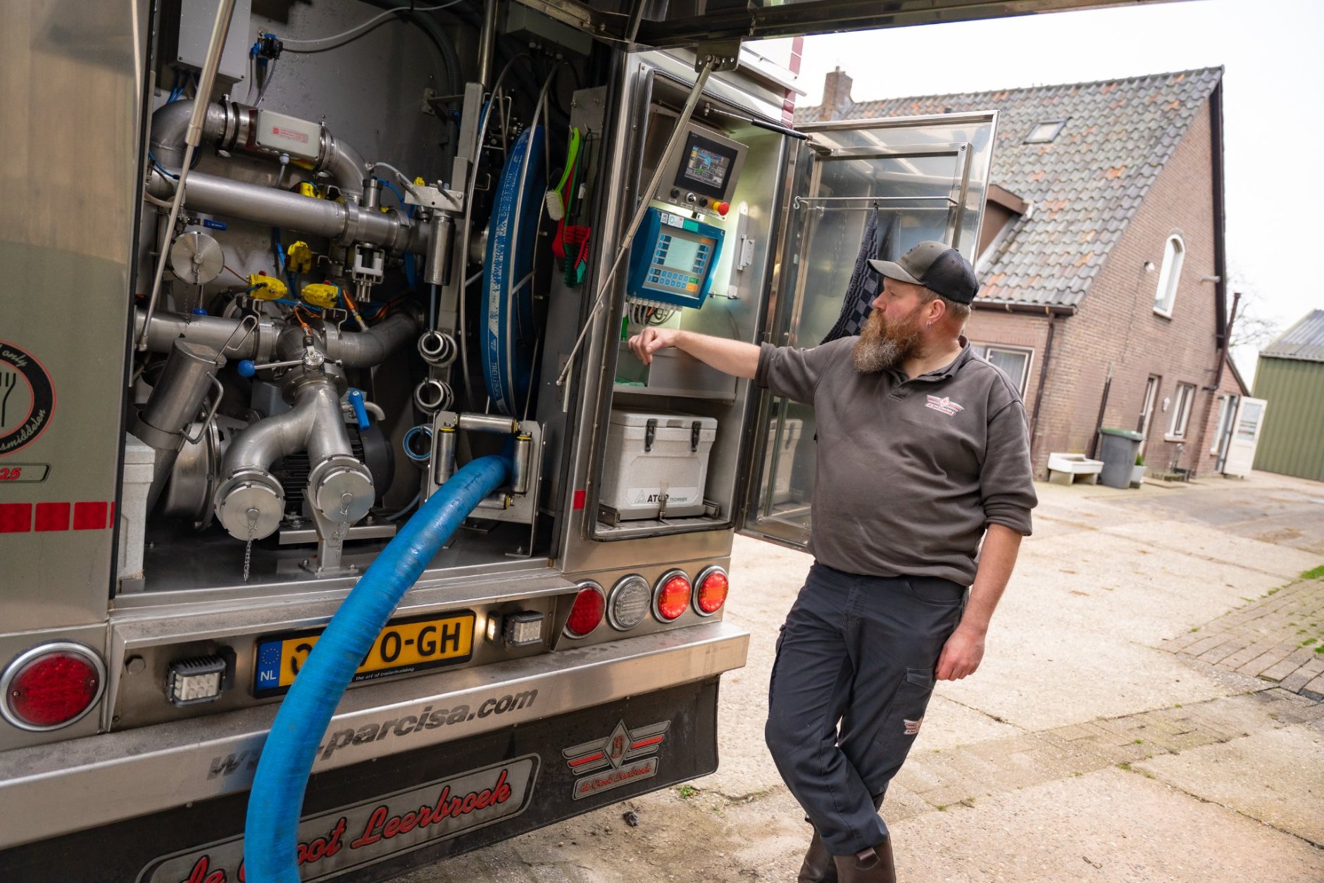 Vrachtwagenchauffeur RMO Rick van Vuuren